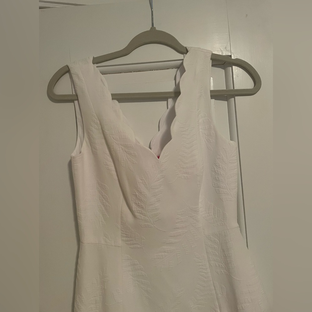 Lily Pulitzer White Dress Size 0 - Picture 5 of 8